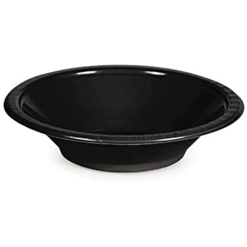 Solid Color 12oz Plastic Bowls