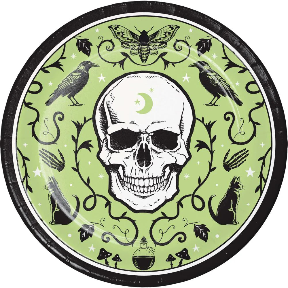 Spooky Season Paper Dinner Plate