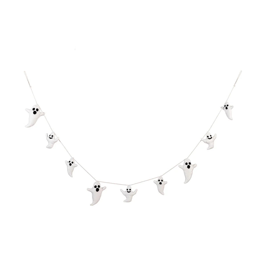 Ghost Fabric Garland 72" L