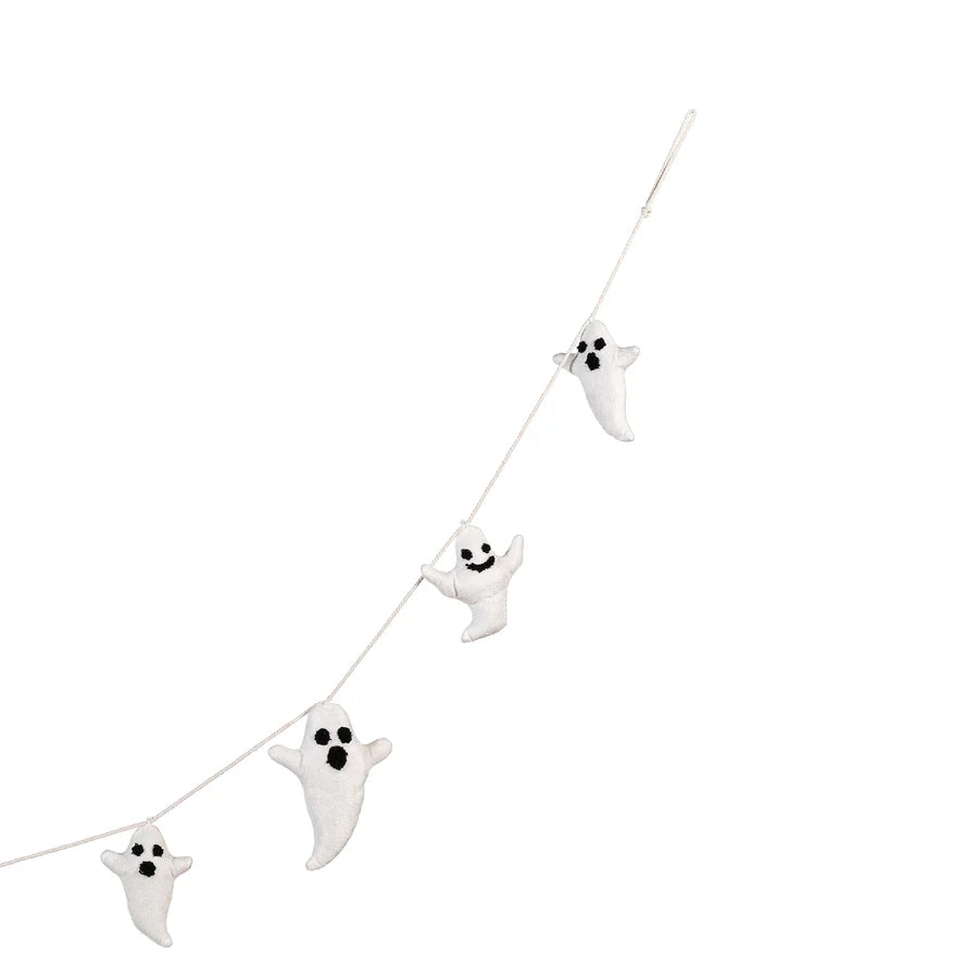 Ghost Fabric Garland 72" L
