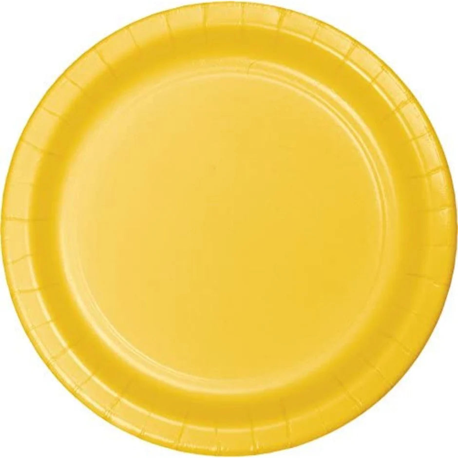 Solid Color 9" Paper Plates