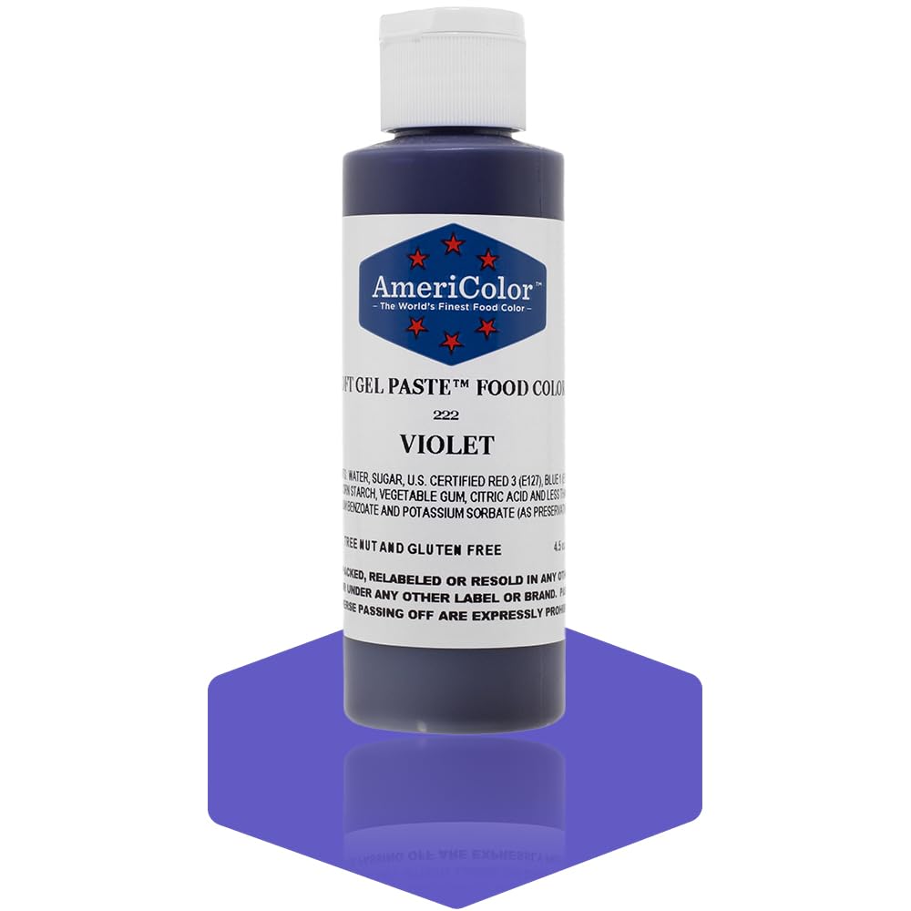 AmeriColor Soft Gel Paste 4.5 oz Bottles