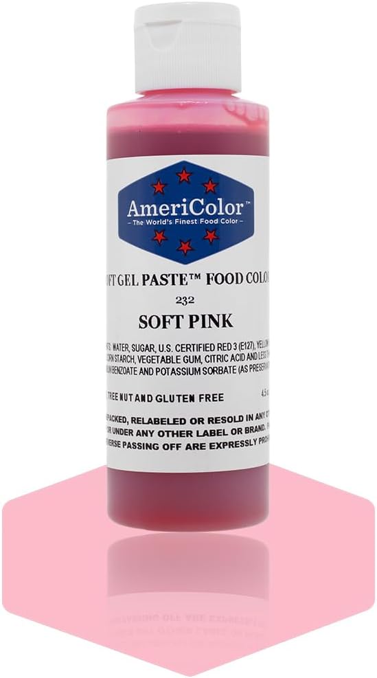 AmeriColor Soft Gel Paste 4.5 oz Bottles