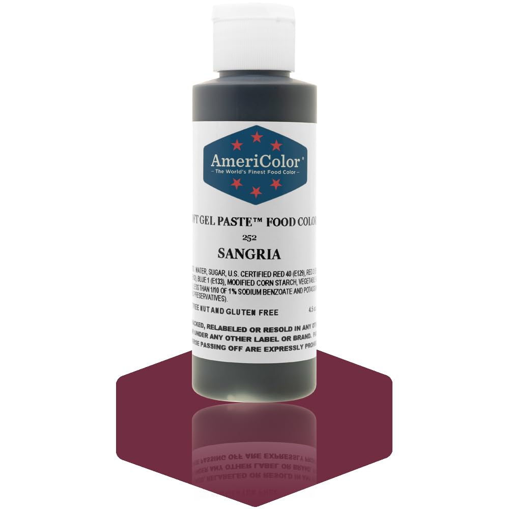 AmeriColor Soft Gel Paste 4.5 oz Bottles