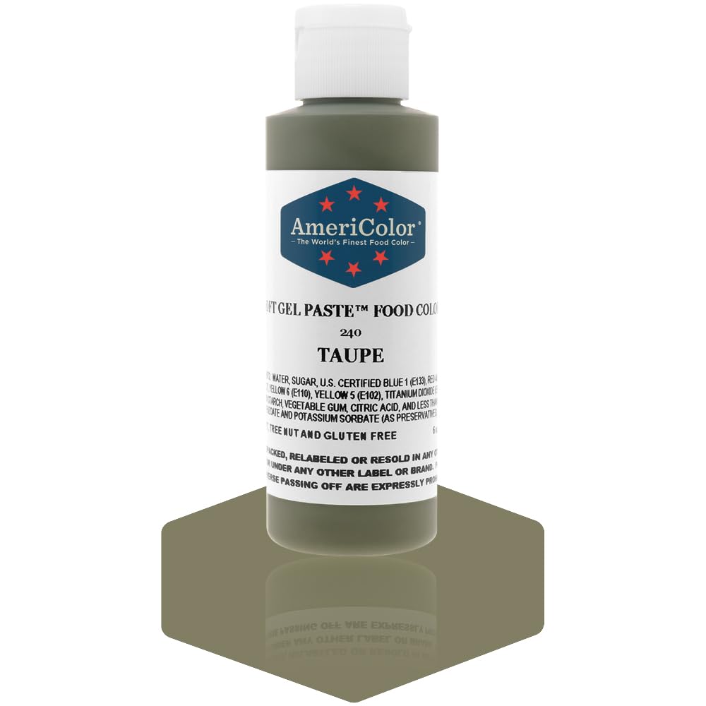 AmeriColor Soft Gel Paste 4.5 oz Bottles