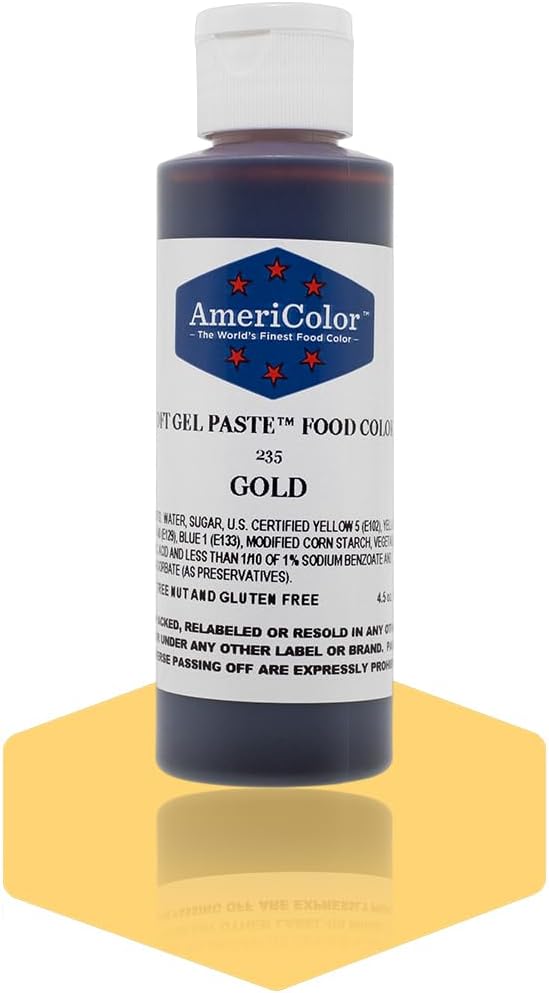 AmeriColor Soft Gel Paste 4.5 oz Bottles