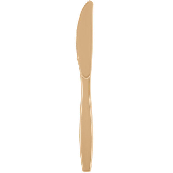 Solid Color Plastic Knives
