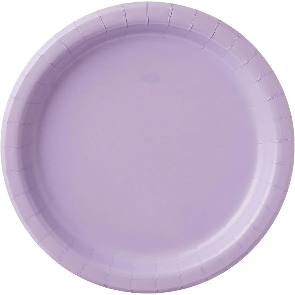 Solid Color 9" Paper Plates