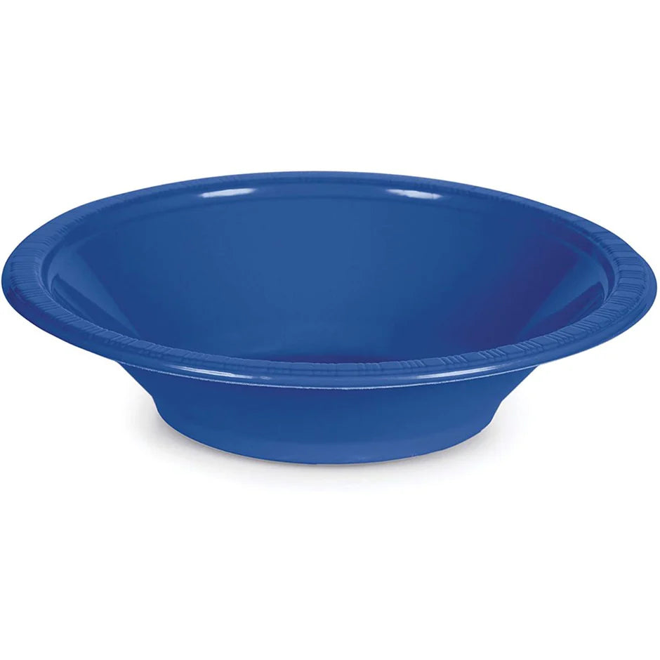 Solid Color 12oz Plastic Bowls
