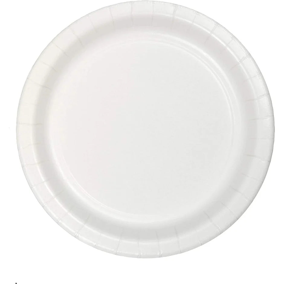 Solid Color 9" Paper Plates