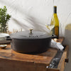 Staub Wide Oval Dutch Oven 6.25 Quart