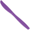 Solid Color Plastic Knives