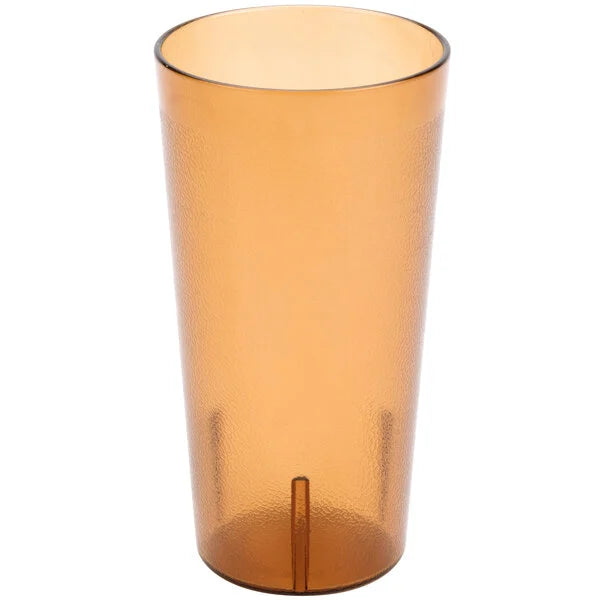 Cambro Colorware Pebbled Tumbler - Amber