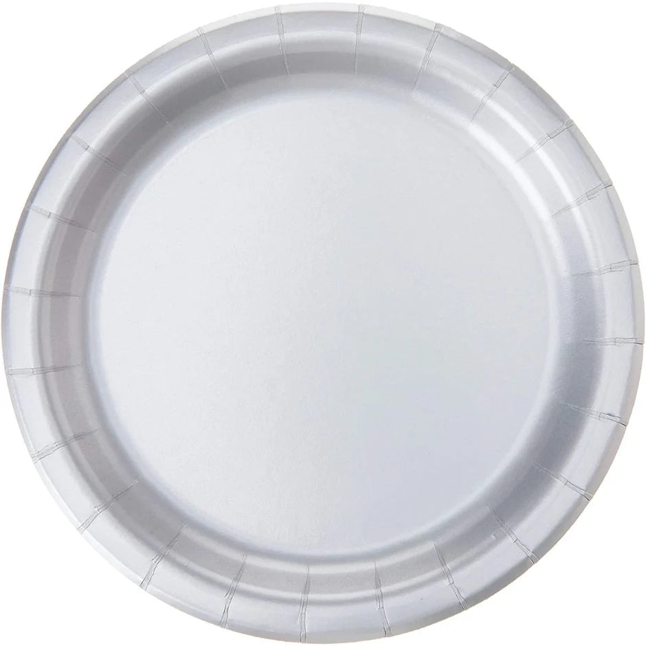 Solid Color 9" Paper Plates