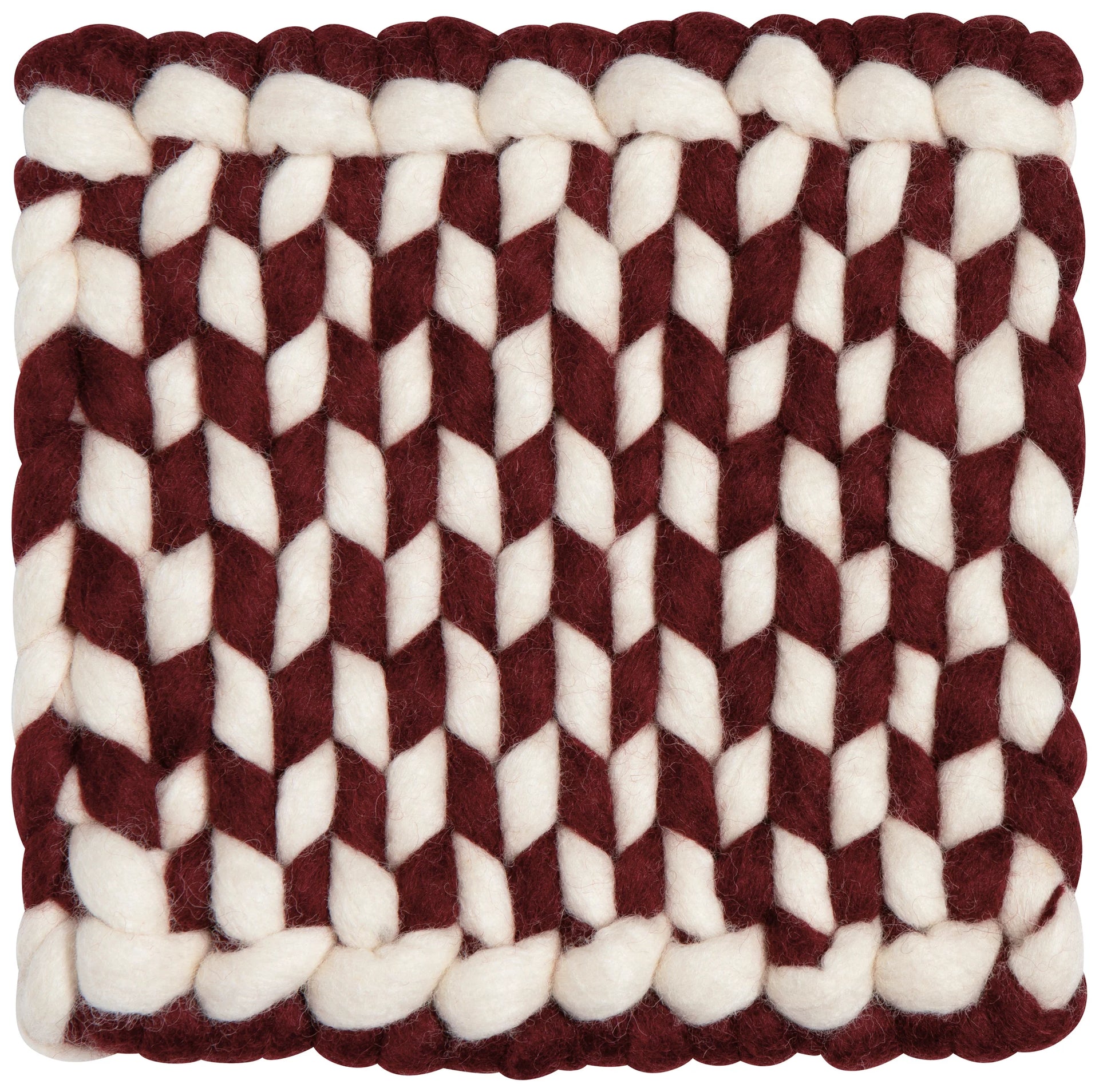 Wool Braid Trivet