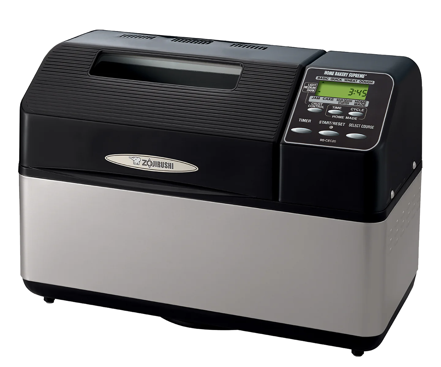 2 Lb Loaf Supreme Black/Stainless Bread Maker