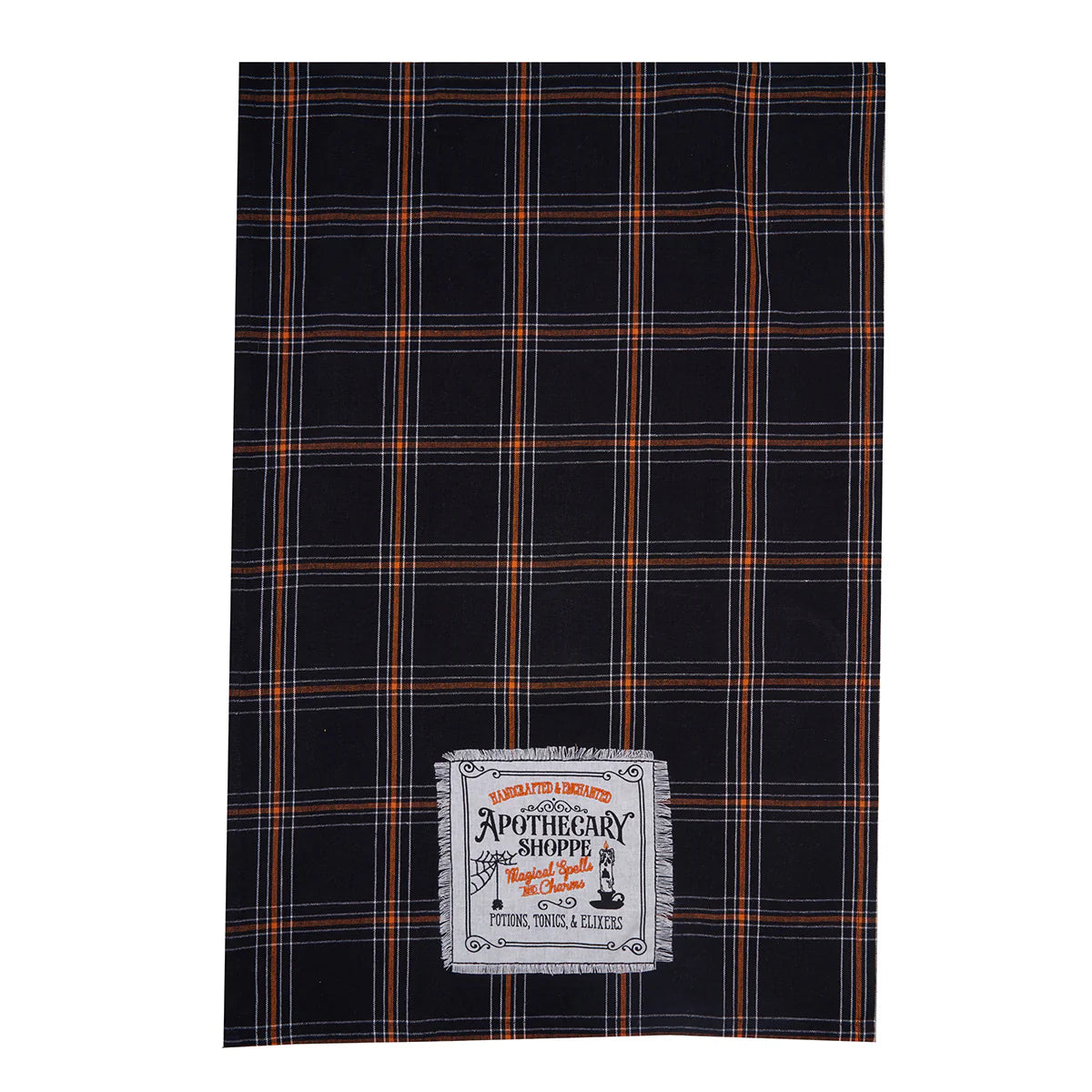 Apothecary Shoppe Plaid Kitchen Towel