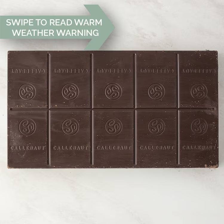 Callebaut 811 Dark Chocolate Block - 11 lbs.