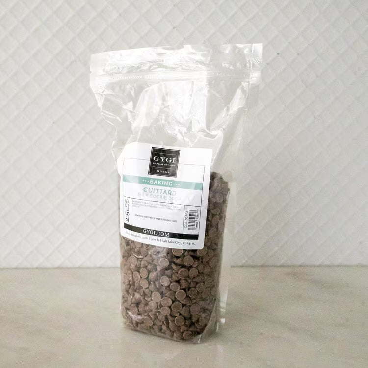 Guittard Milk Chocolate Cookie Drop - 2.5 lb. Bag
