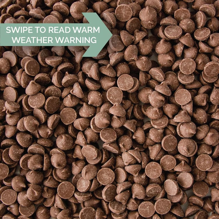 Guittard Milk Chocolate Maxi Baking Chips - 25 lb. Case