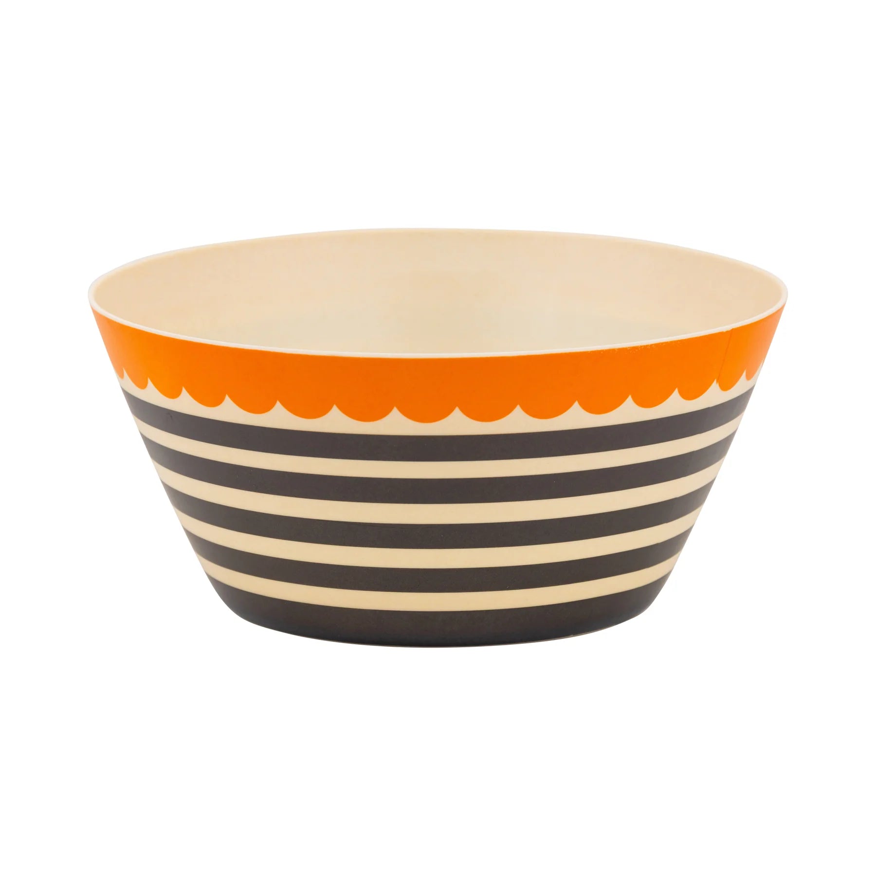 Striped Bamboo Bowl