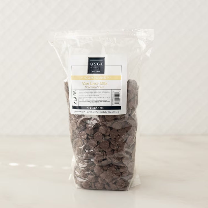 Milk Chocolate Snaps - 2.5 Lb. Bag