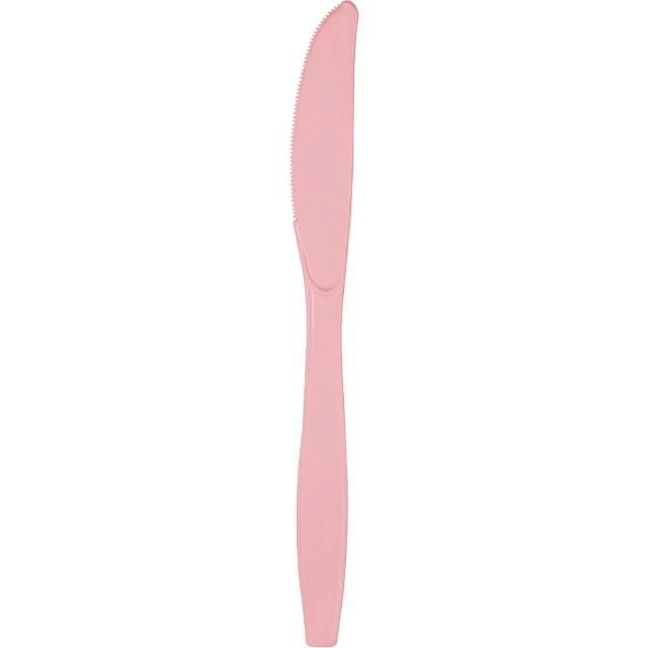 Solid Color Plastic Knives