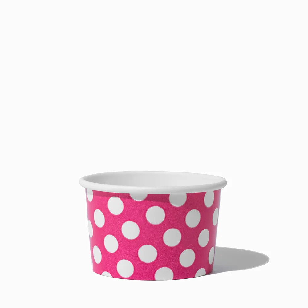Ice Cream Cup 4 Ounce - 50 pkg
