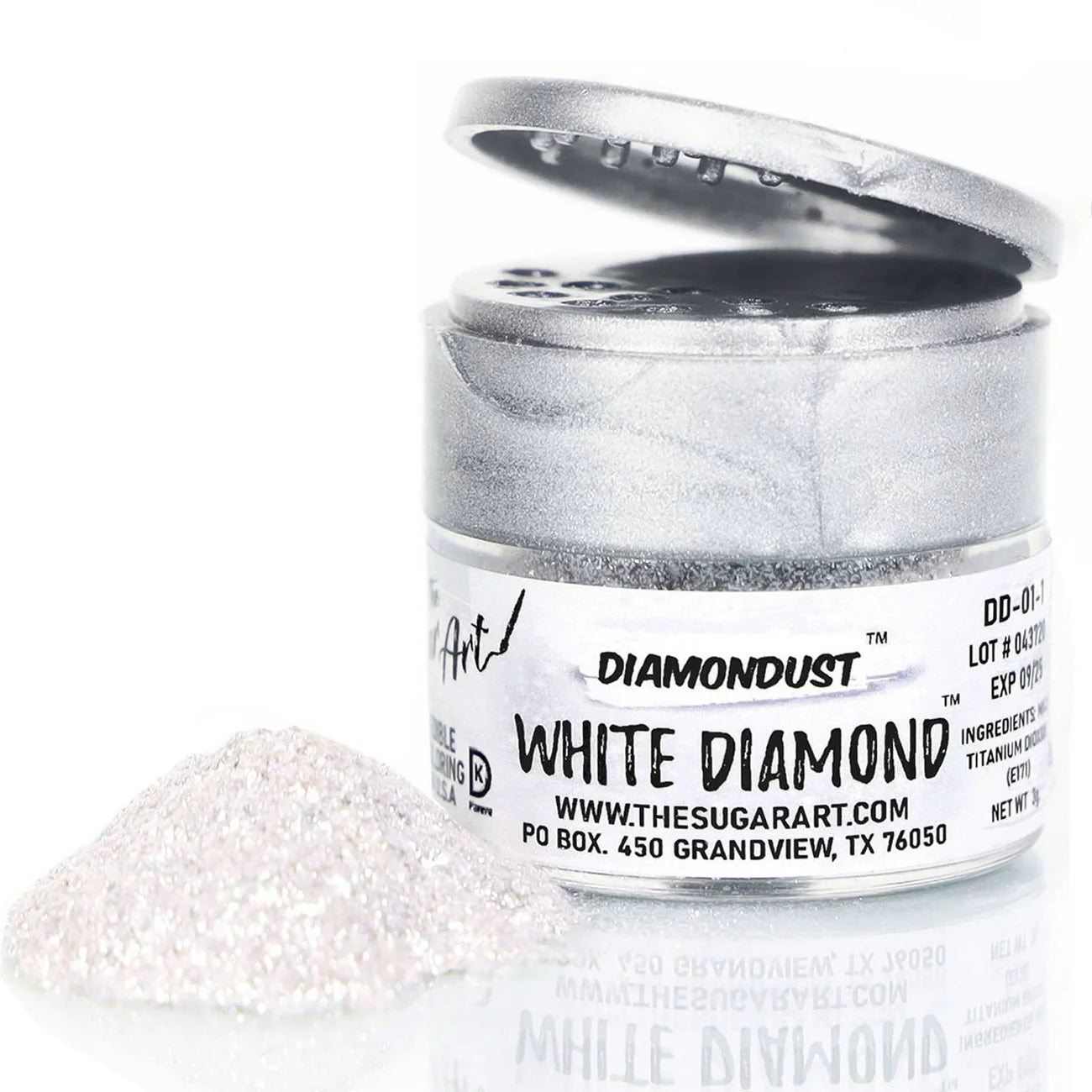 The Sugar Art Diamond Dust Edible Glitter