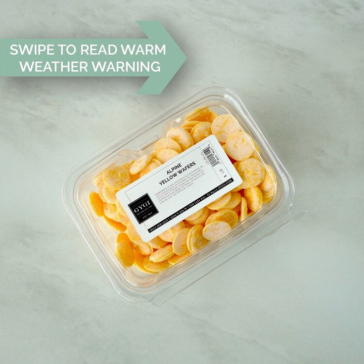 Yellow Alpine Wafer - 1 Lb Container