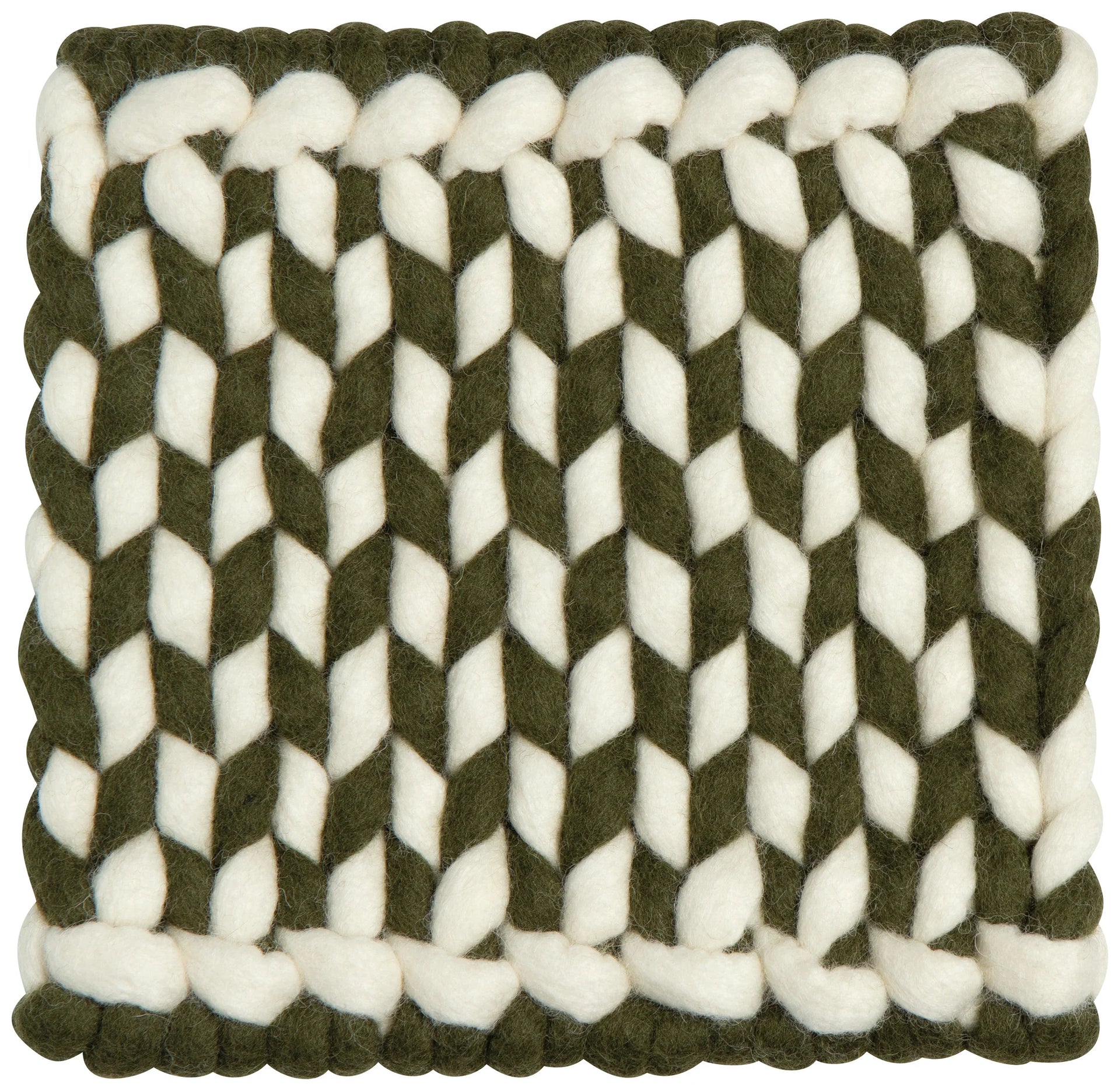 Wool Braid Trivet