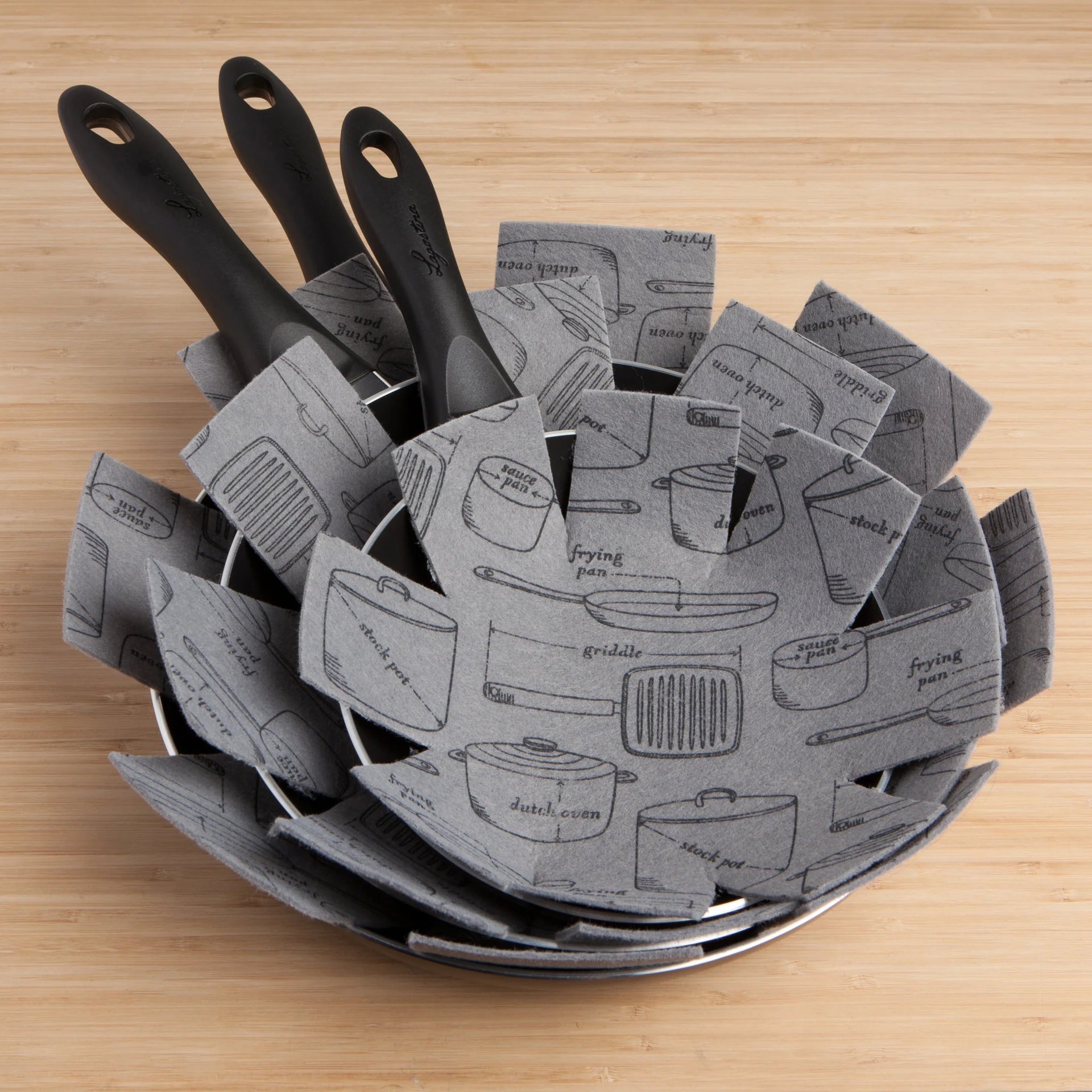 Pots and Pans Pan Protectors - Set of 3