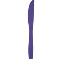 Solid Color Plastic Knives