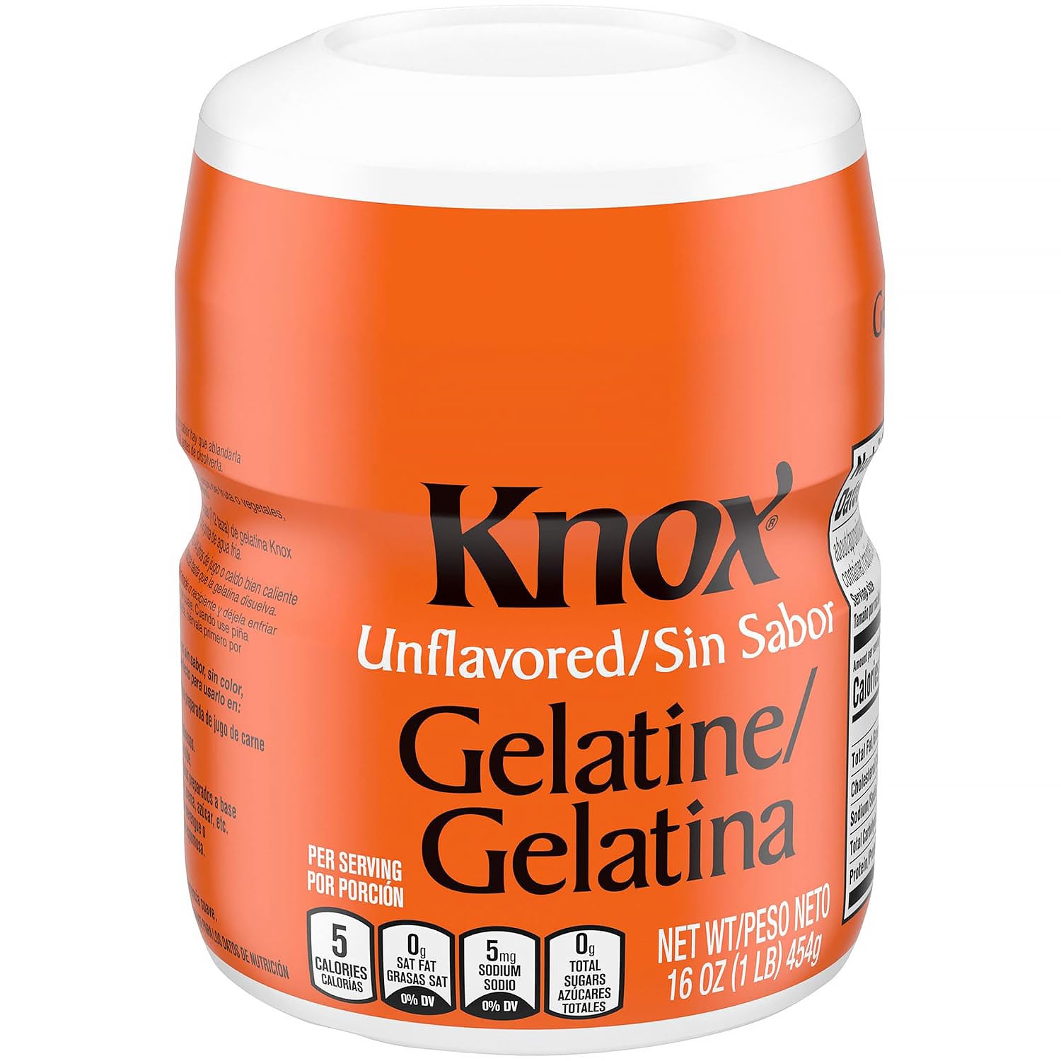 Knox Unflavored Gelatin - 1 LB.