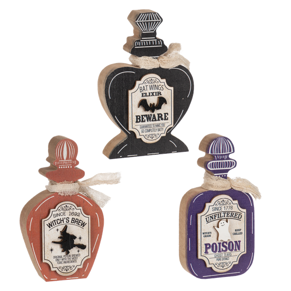 Spooky Potion Bottles
