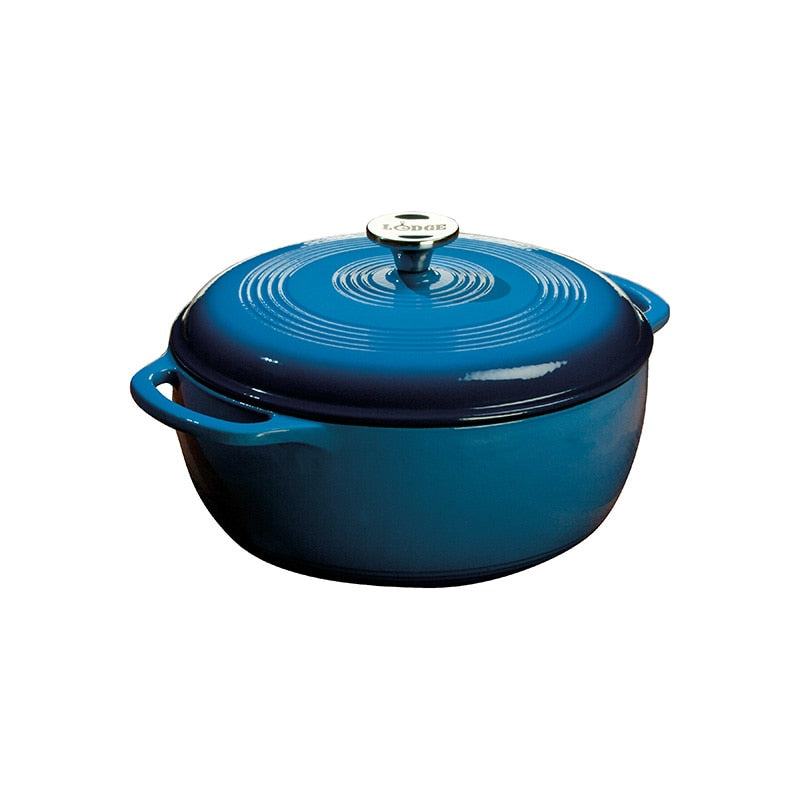 Lodge QT Blue Enamel Dutch Oven – Gygi