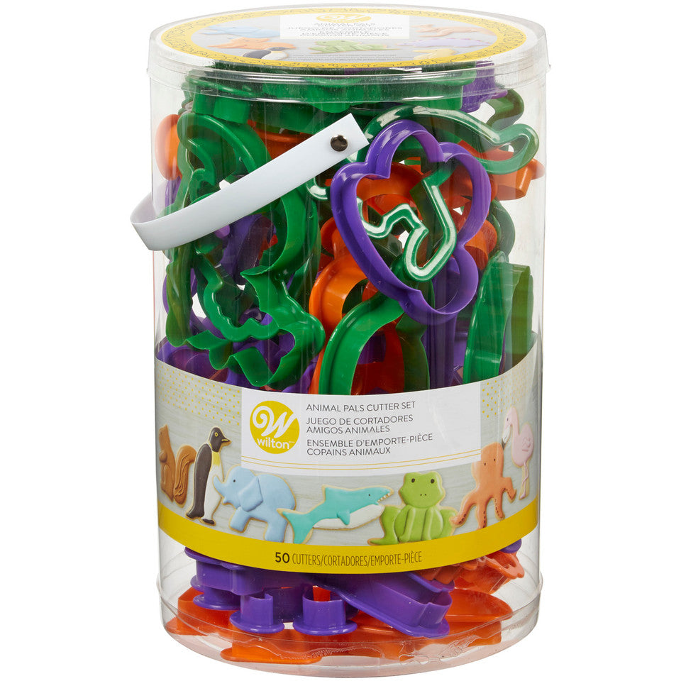 Wilton 50 Pc. Animal Pals Cutter Set