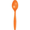 Solid Color Plastic Spoons