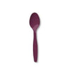 Solid Color Plastic Spoons