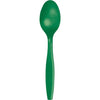 Solid Color Plastic Spoons