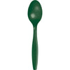 Solid Color Plastic Spoons