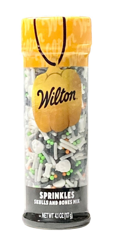 Halloween Skull and Bones Sprinkle Mix