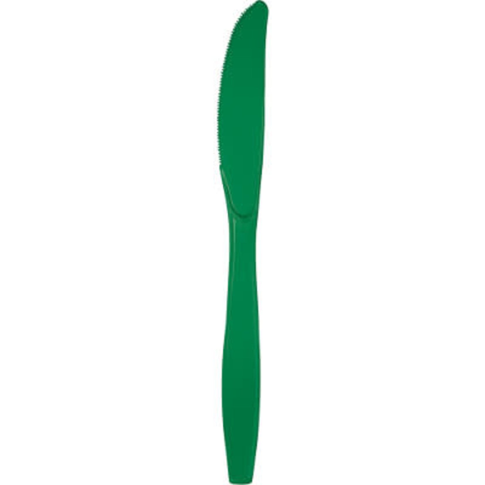 Solid Color Plastic Knives