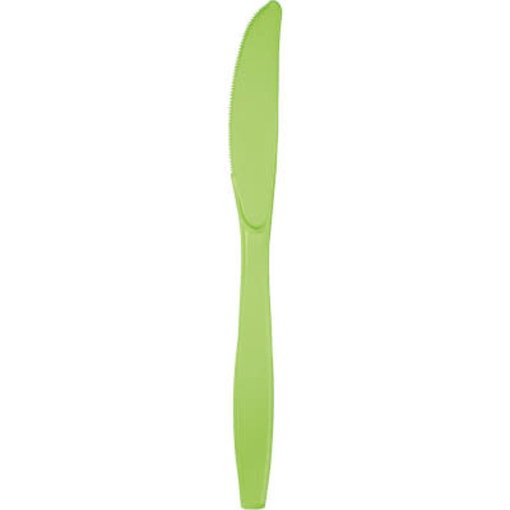 Solid Color Plastic Knives