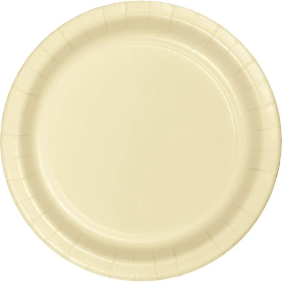 Solid Color 9" Paper Plates