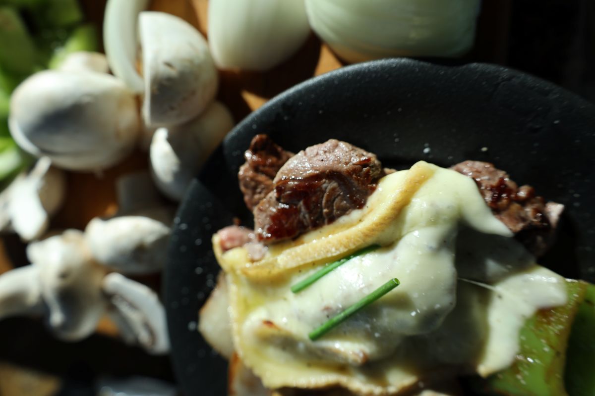Steak and Cheese Raclette