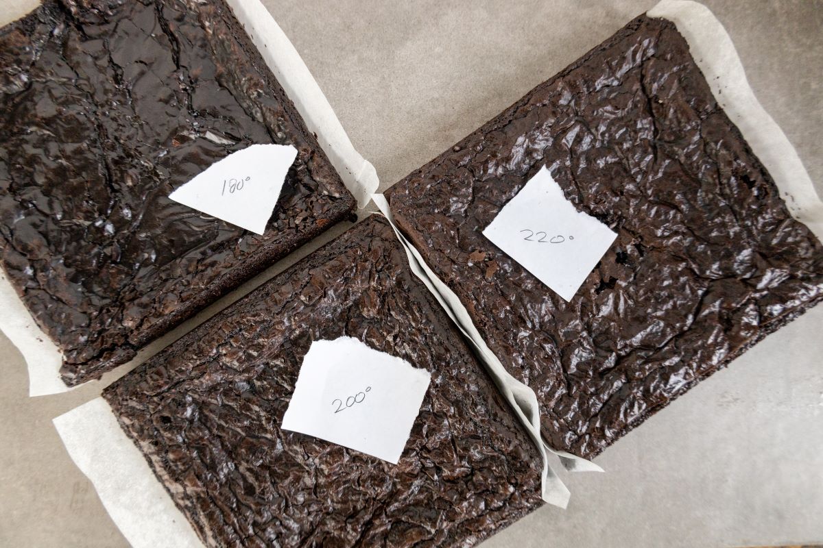 Brownie Temperatures