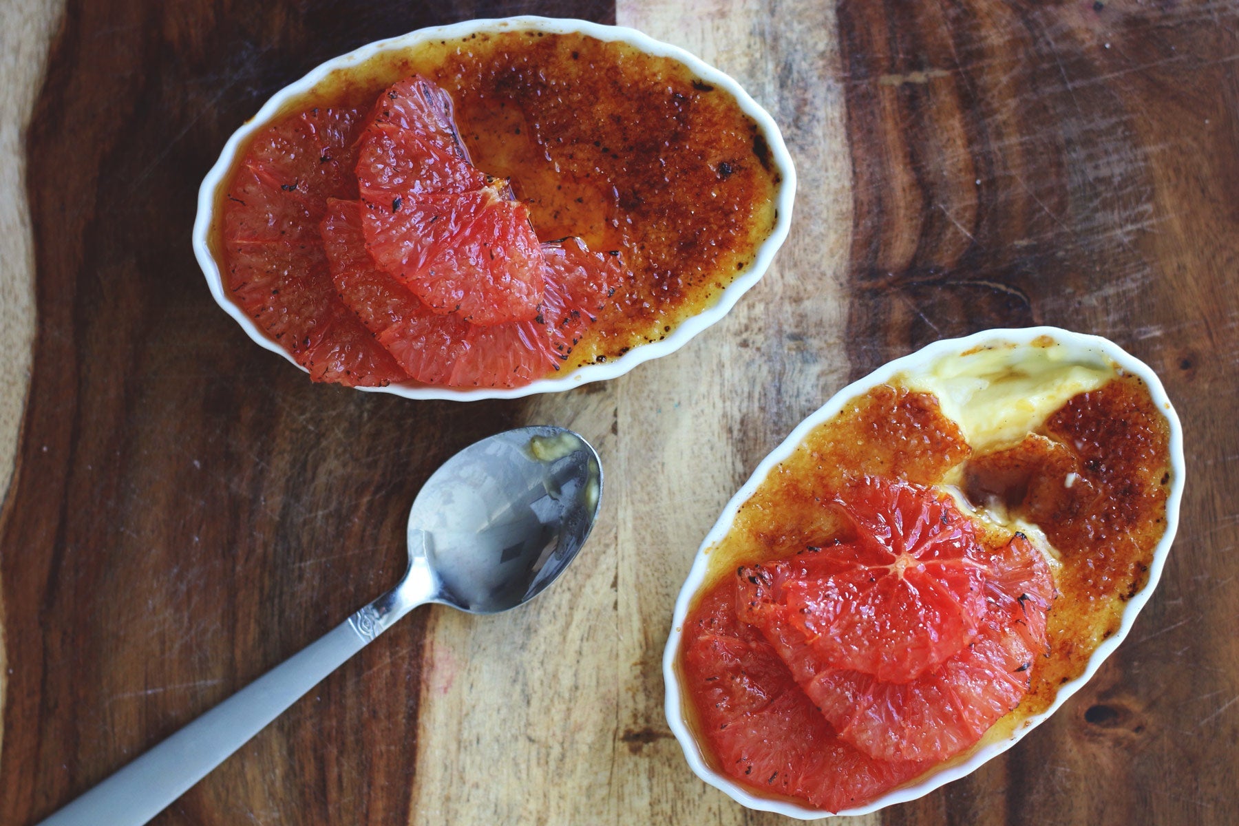 Vanilla and Ginger Creme Brulee