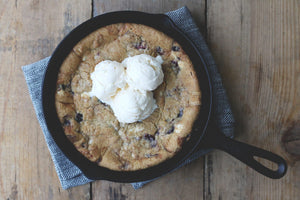 Red, White, and Blue Skillet Cookie Recipe