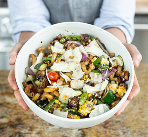 Balsamic Grilled Veggie & Pasta Salad